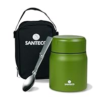 Amazon | SANTECO ステンレス 保温 スープジャー 真空断熱 500ml